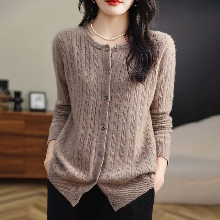 Francesca™ | Classic Winter Cardigan