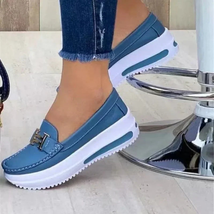 Orthopedic Slip-On Platform Loafers