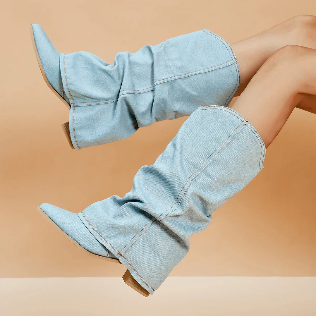 Kylie Denim Boot