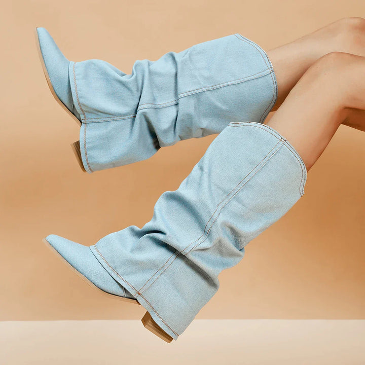 Kylie Denim Boot