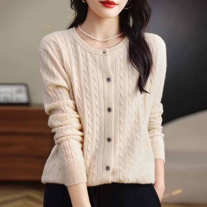 Francesca™ | Classic Winter Cardigan