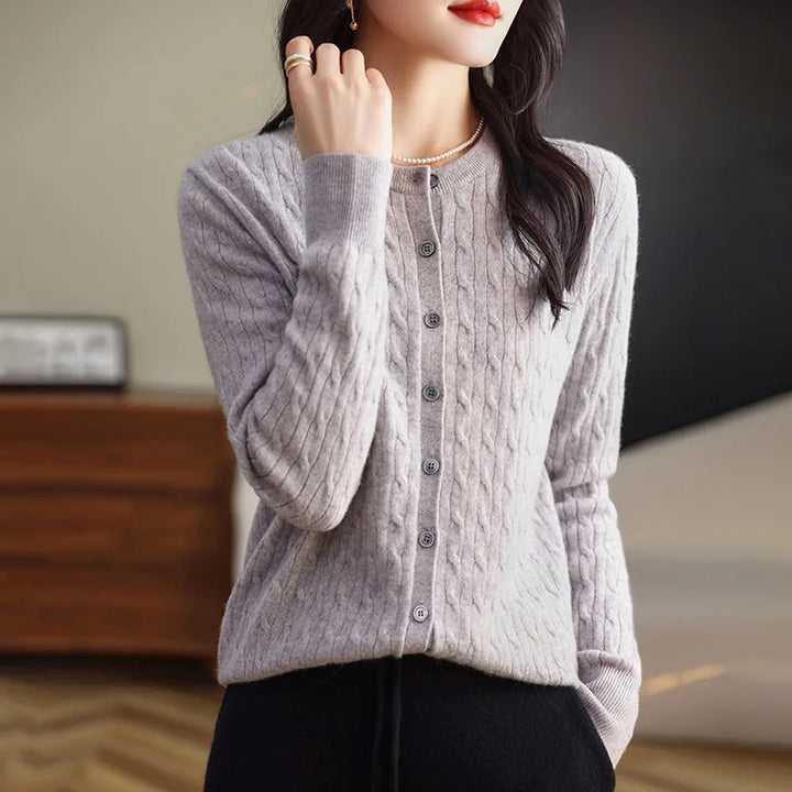 Francesca™ | Classic Winter Cardigan