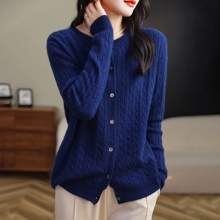 Francesca™ | Classic Winter Cardigan