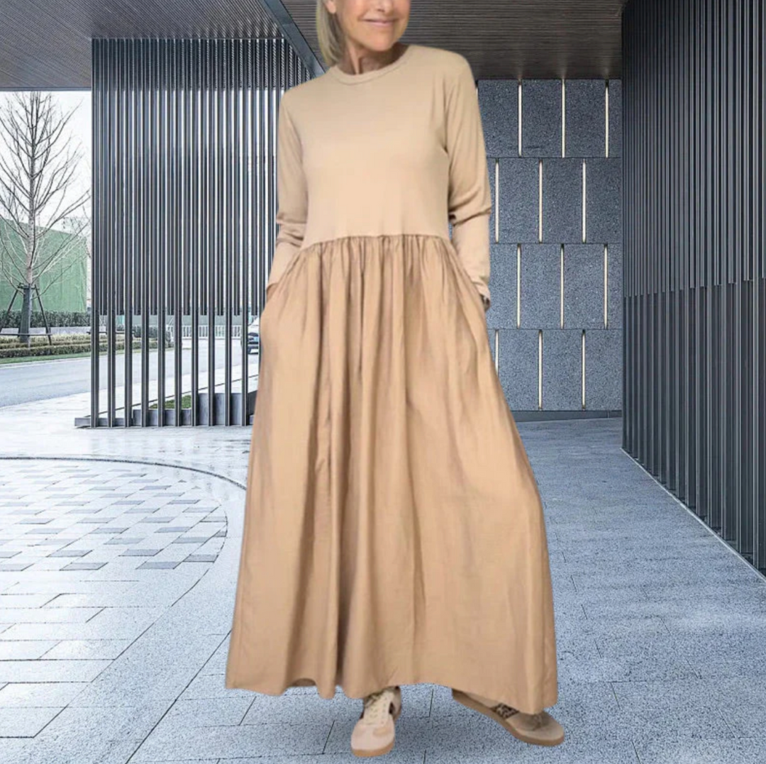 Leah | Maxi Dress_Khaki