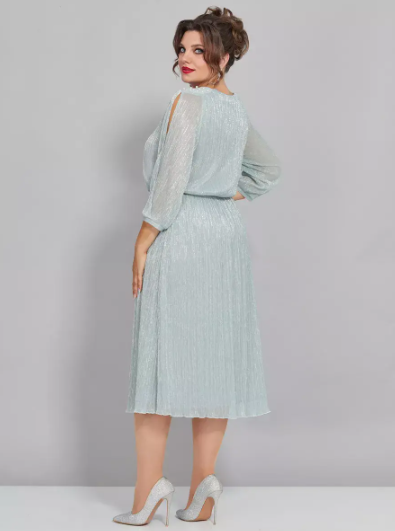 Glacier™ | Shimmer Midi Dress