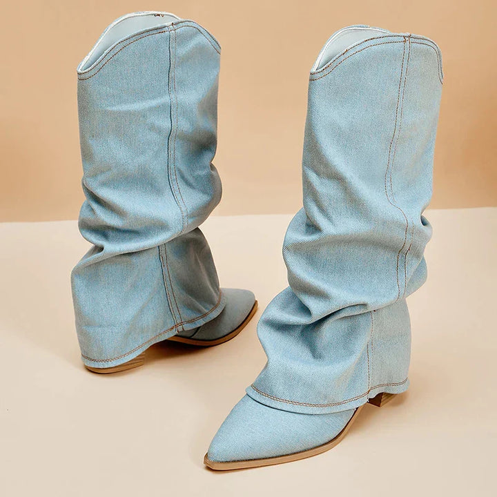 Kylie Denim Boot