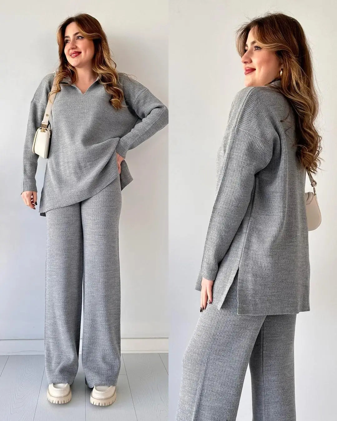 Shirley™ | Luxe Ribbed Knit Set