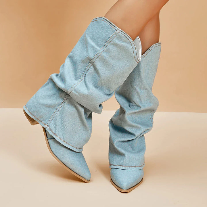 Kylie Denim Boot