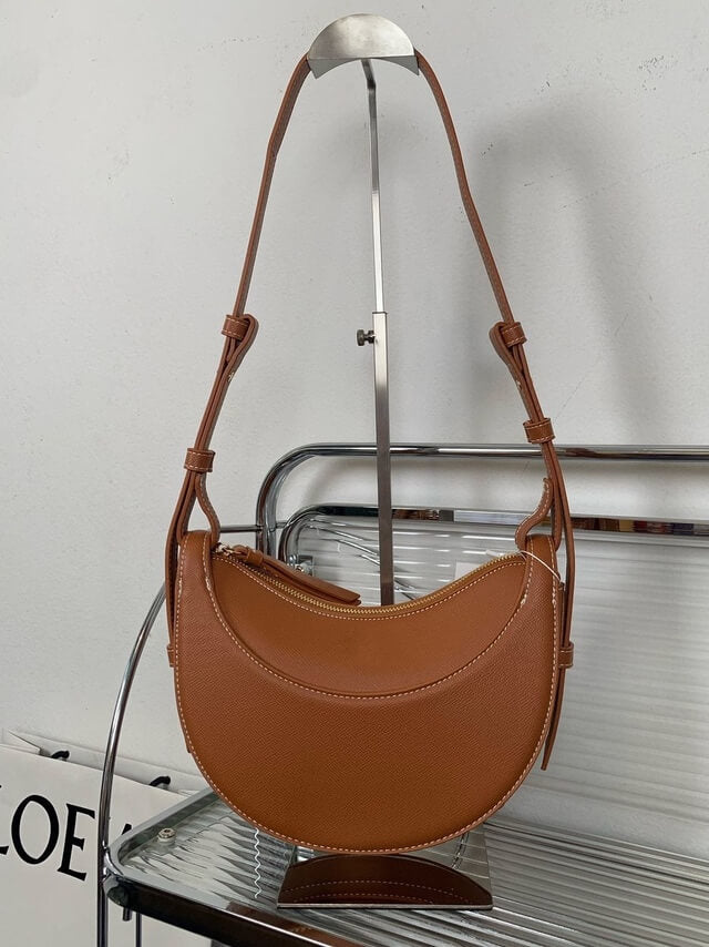 Melbourne Bag with Shoulder Strap_Brown