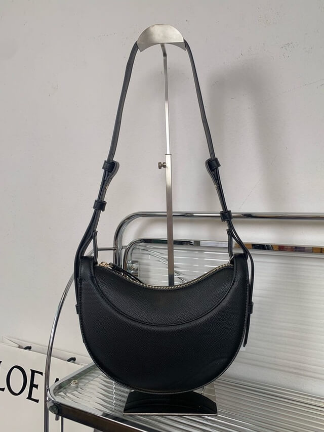 Melbourne Bag with Shoulder Strap_Black