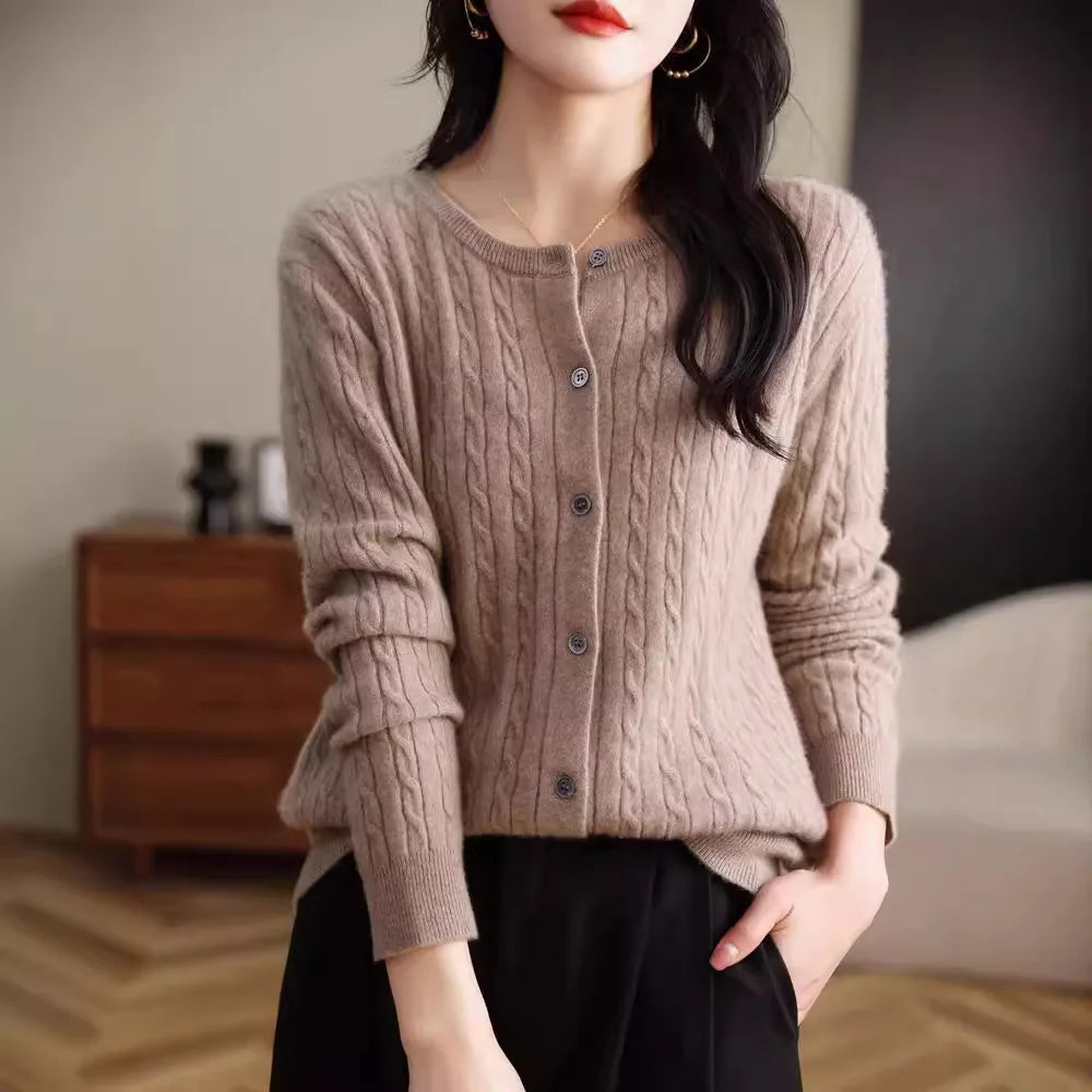 Francesca™ | Classic Winter Cardigan