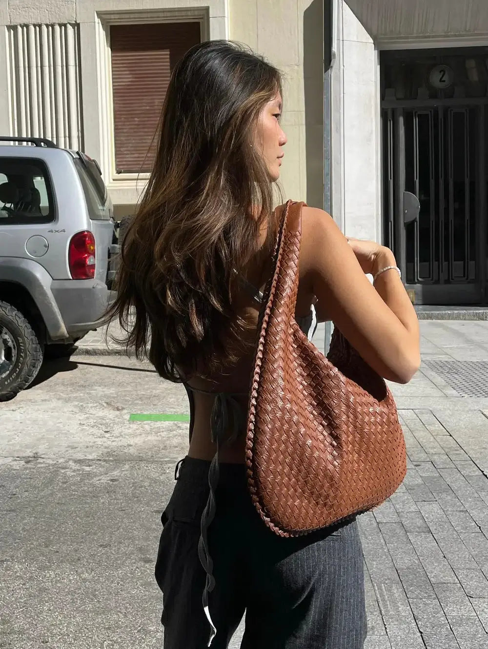 Marbella Large Woven Bag