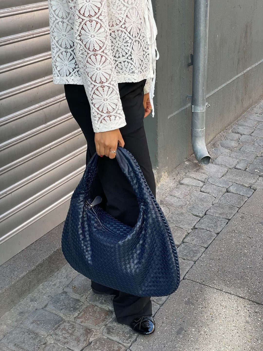 Marbella Large Woven Bag