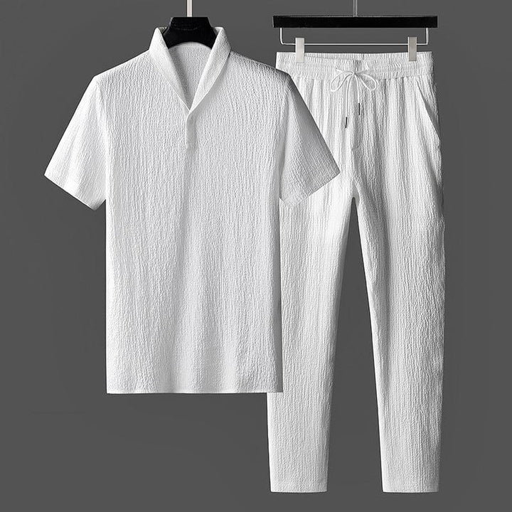 Travis - Coordinated Set for Men_White