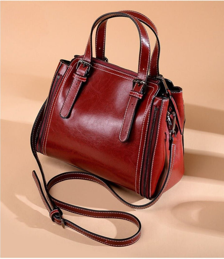 genuine leather fashion handbags