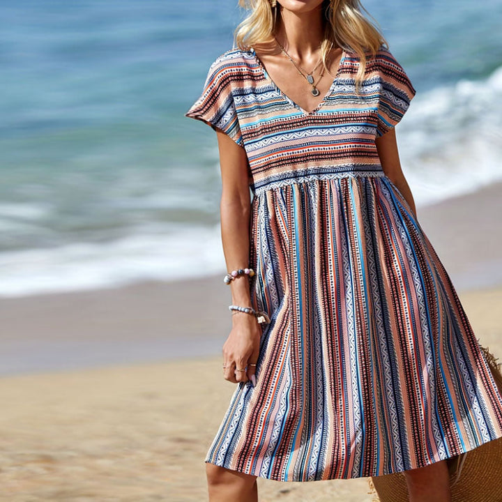 Striped Leisure Dress