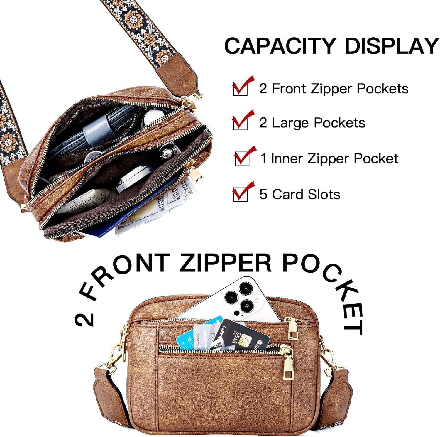 Borsa a tracolla in pelle senza tempo 