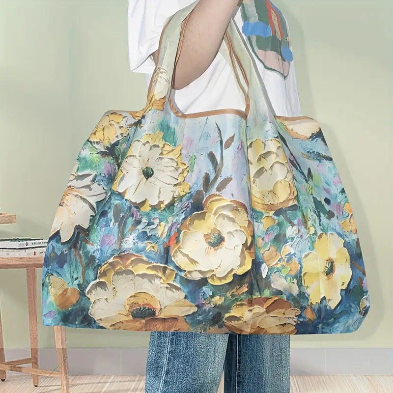 Flower Art Tote Bag