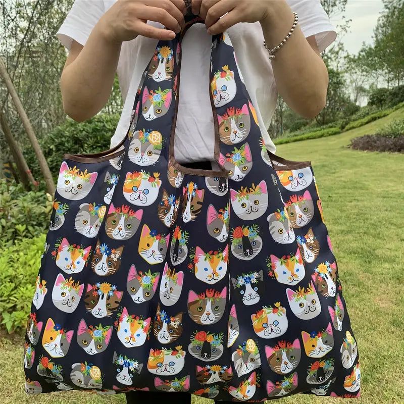 Purrfectly Practical Cat Tote Bag