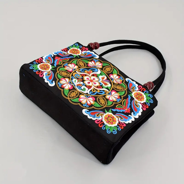 Delia™ Floral Embroidered Handbag