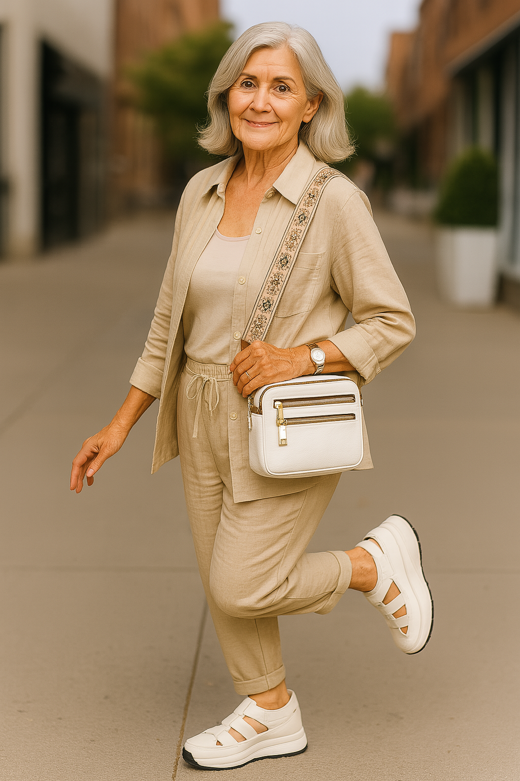 Joan ™️ | Completo camicia e pantaloni in lino