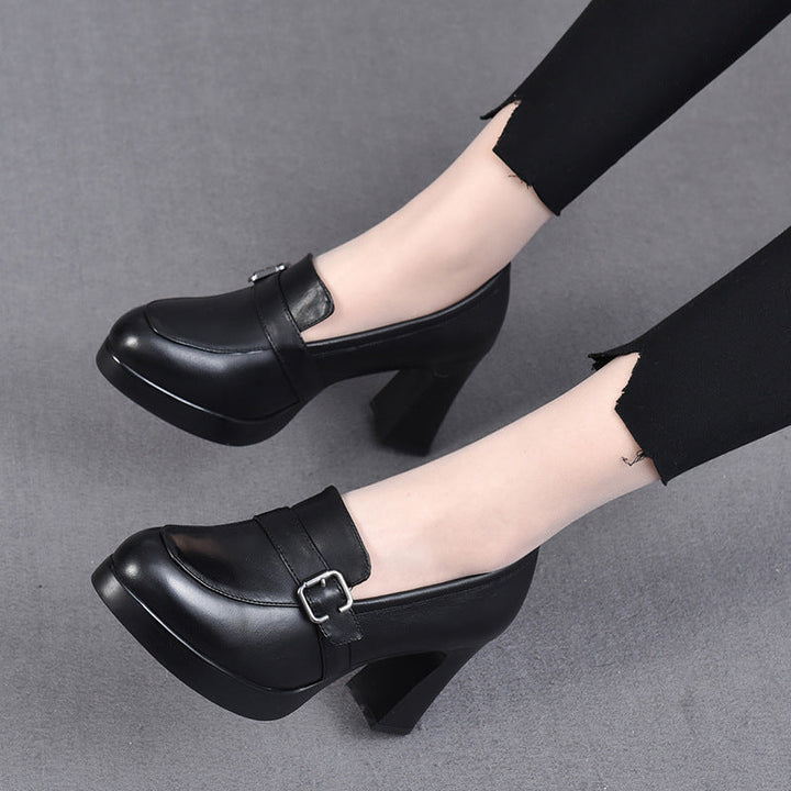 Emily™ | Elegant Platform Heel Loafers