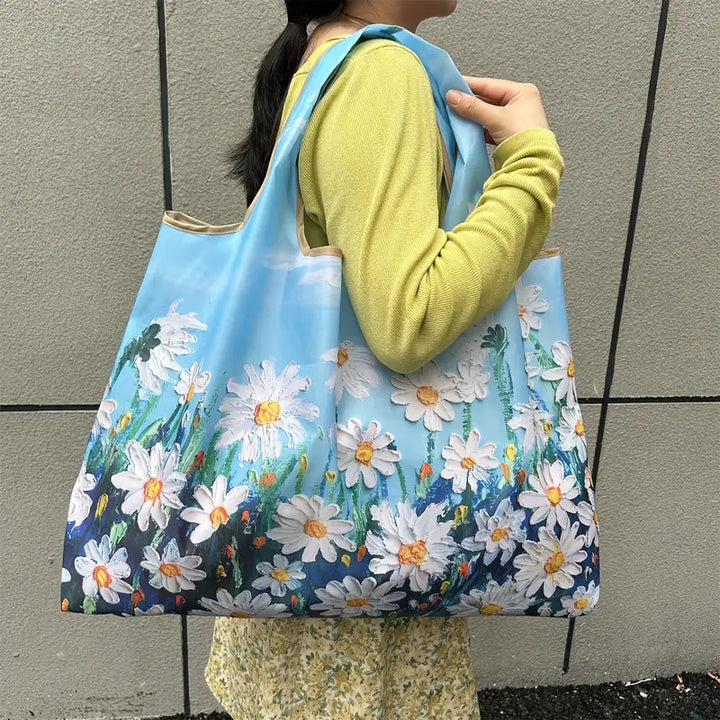 Daisy Dream Foldable Shopping Bag