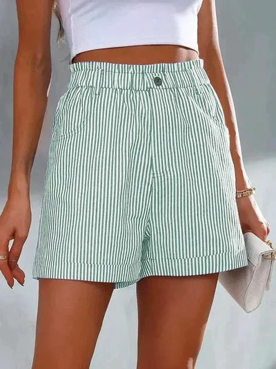 Timeless Striped Shorts_009