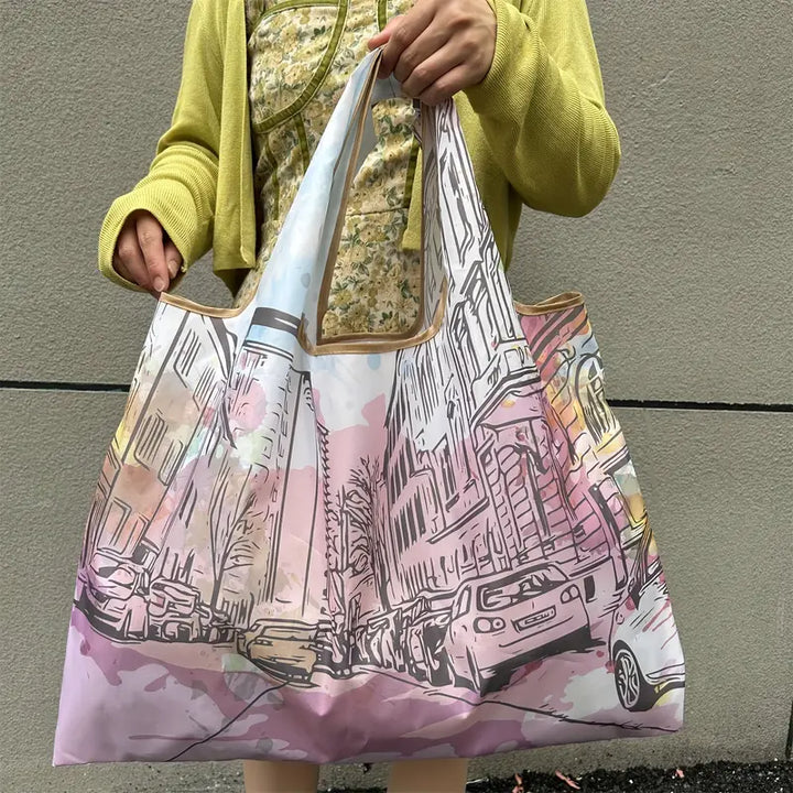 Paris-Themed Tote Bag