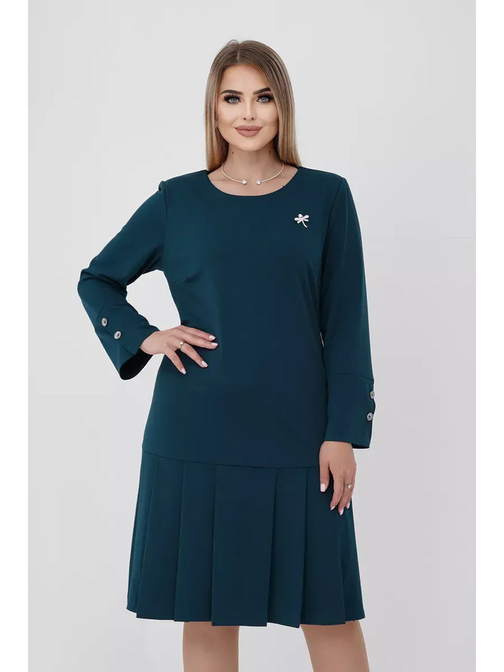 Juliet™ | Elegant Pleated Dress