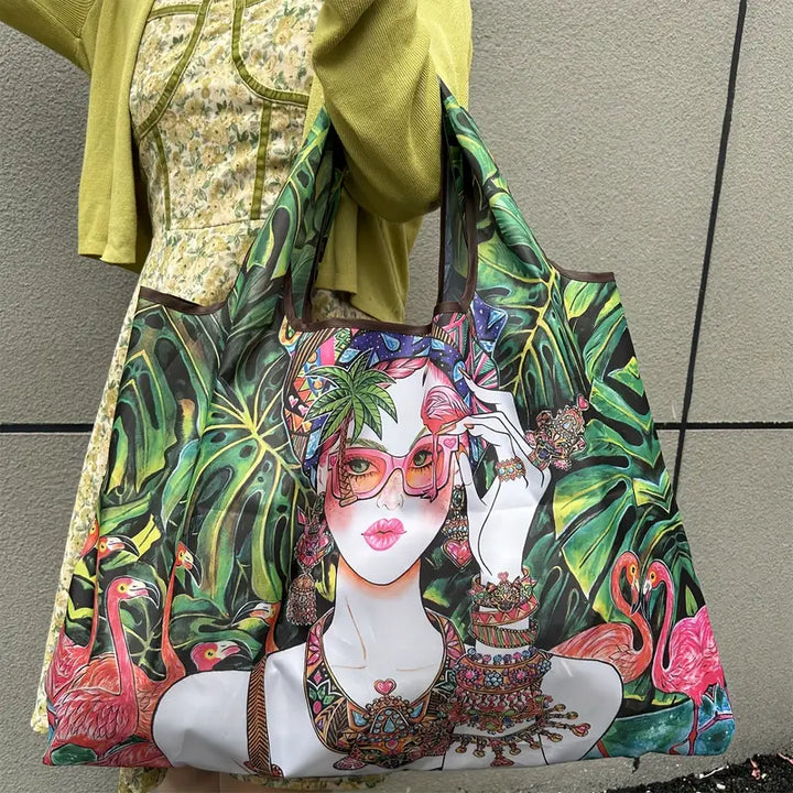 Artistic Portrait Art Tote Bag