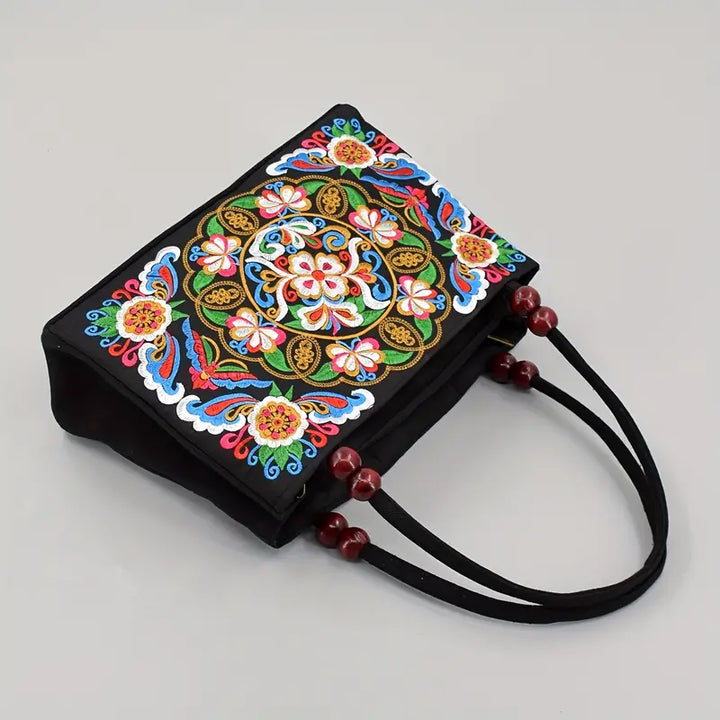 Delia™ Floral Embroidered Handbag