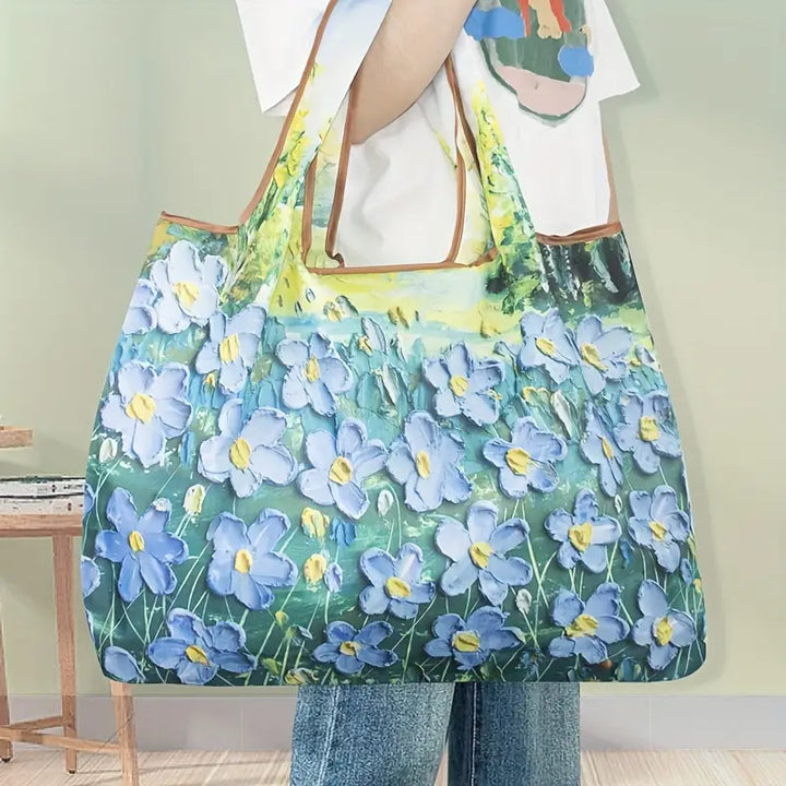 Flower Art Tote Bag