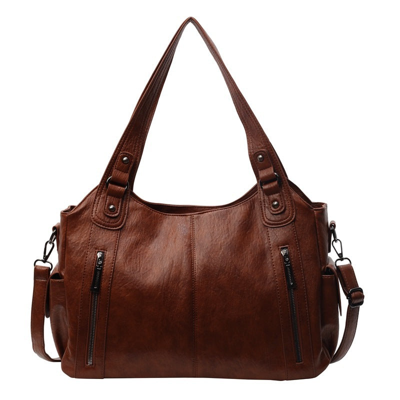 Classic Leather Tote Bag