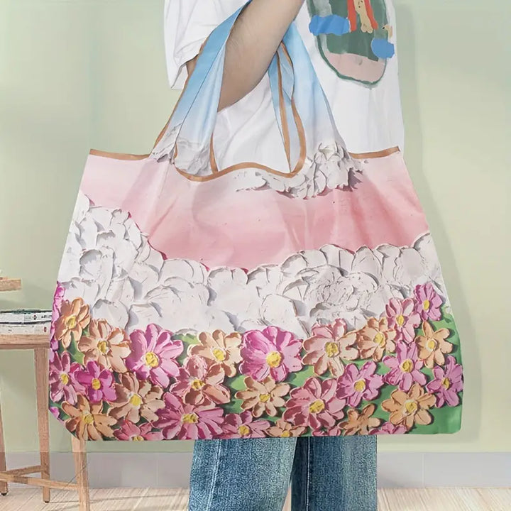 Flower Art Tote Bag