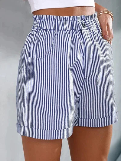 Timeless Striped Shorts_002