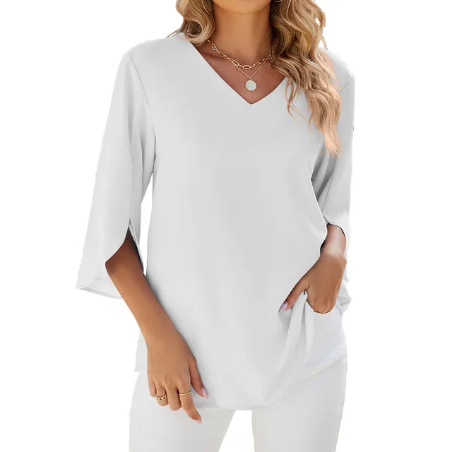 Sophie™ | Casual V-Neck Blouse