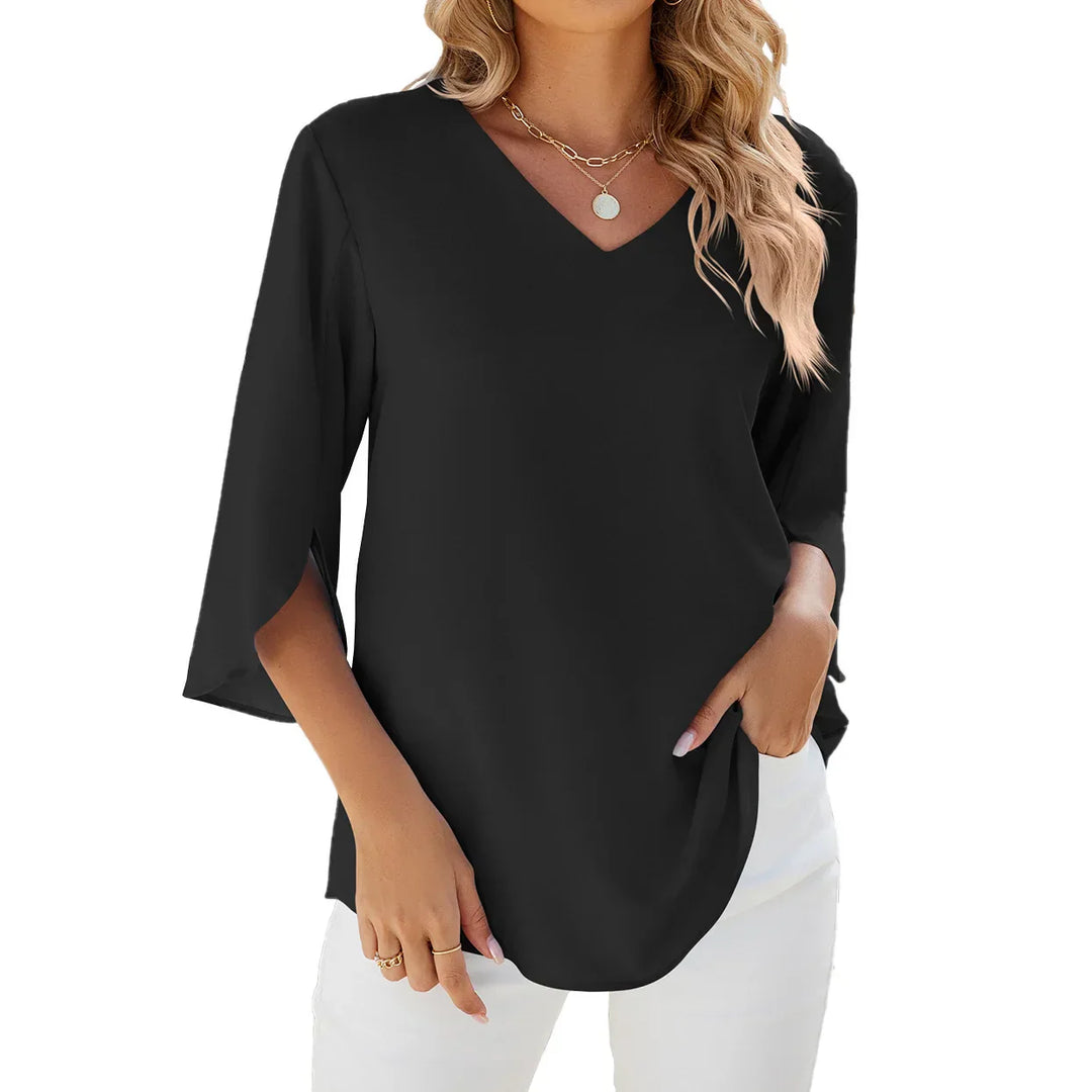 Sophie™ | Casual V-Neck Blouse