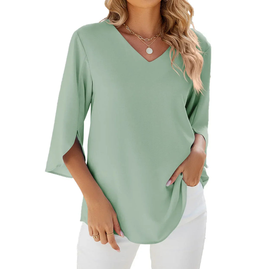 Sophie™ | Casual V-Neck Blouse