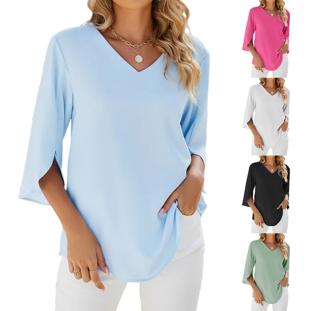 Sophie™ | Casual V-Neck Blouse