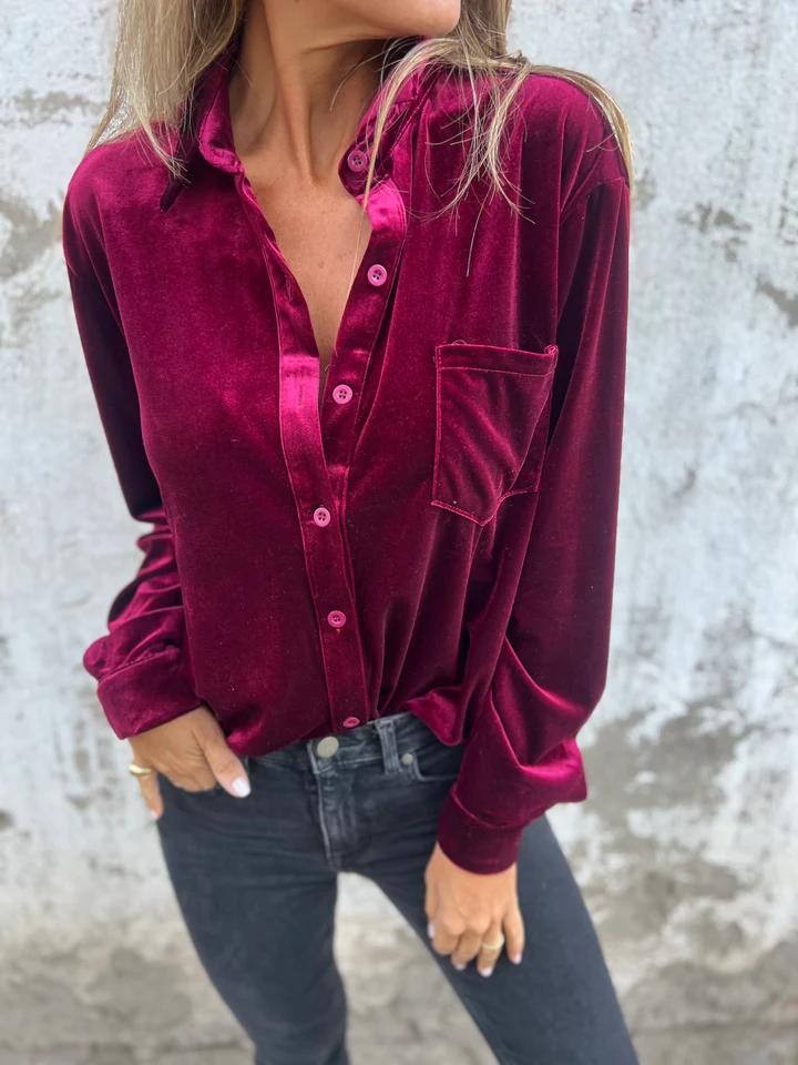 Luxurious Button-Up Long Sleeve