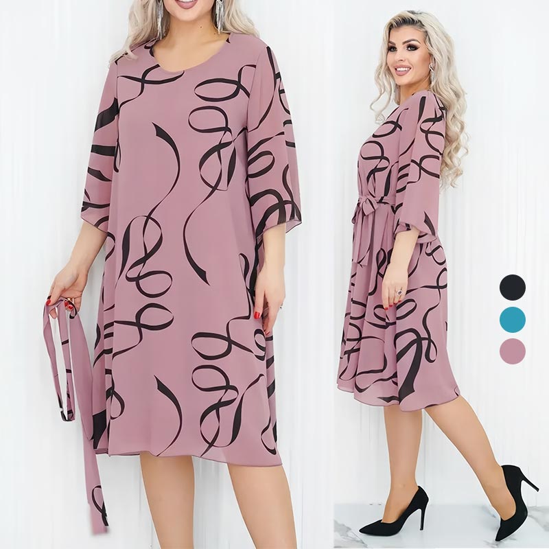 Fiona™ | Artistic Midi Dress