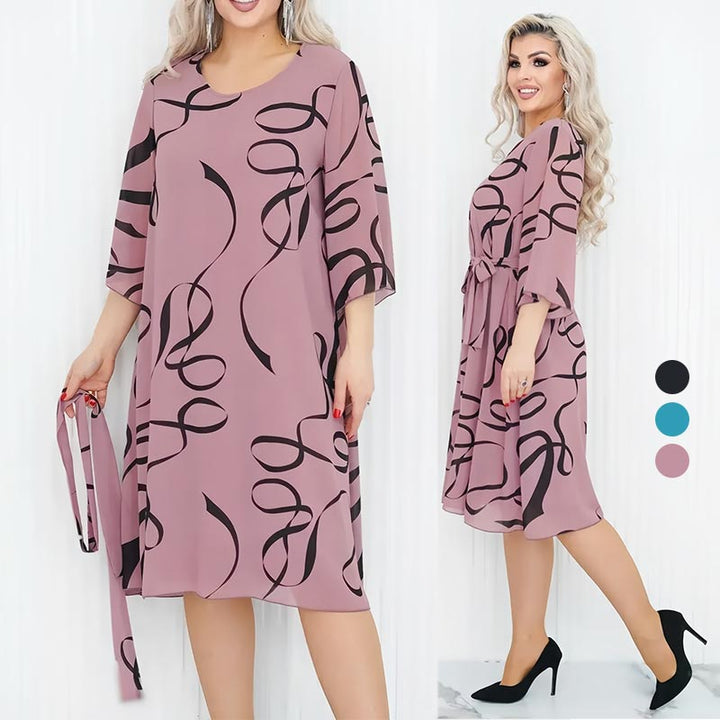 Fiona™ | Artistic Midi Dress