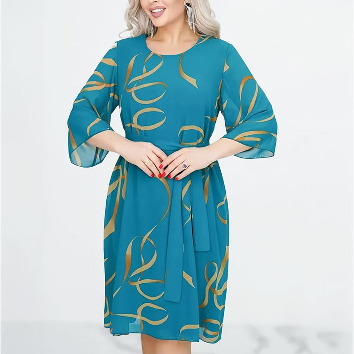 Fiona™ | Artistic Midi Dress