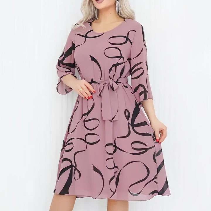 Fiona™ | Artistic Midi Dress