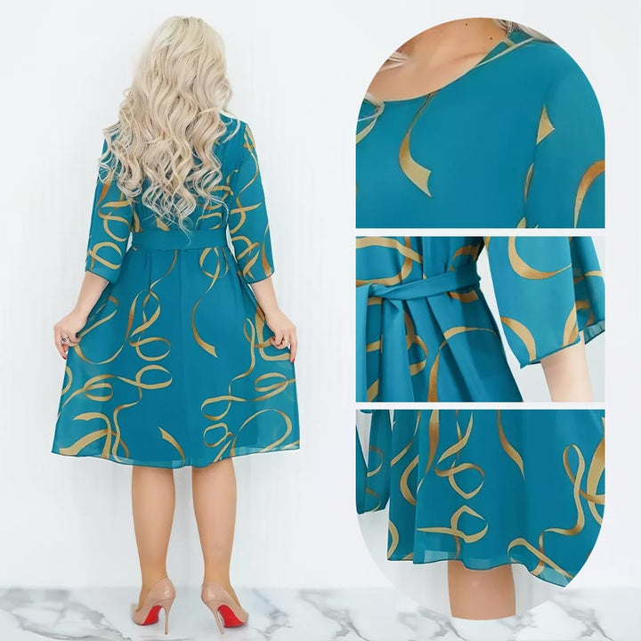 Fiona™ | Artistic Midi Dress