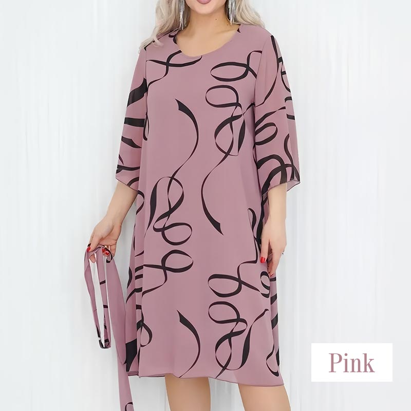 Fiona™ | Artistic Midi Dress