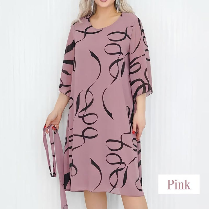 Fiona™ | Artistic Midi Dress