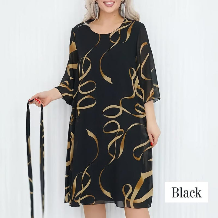 Fiona™ | Artistic Midi Dress