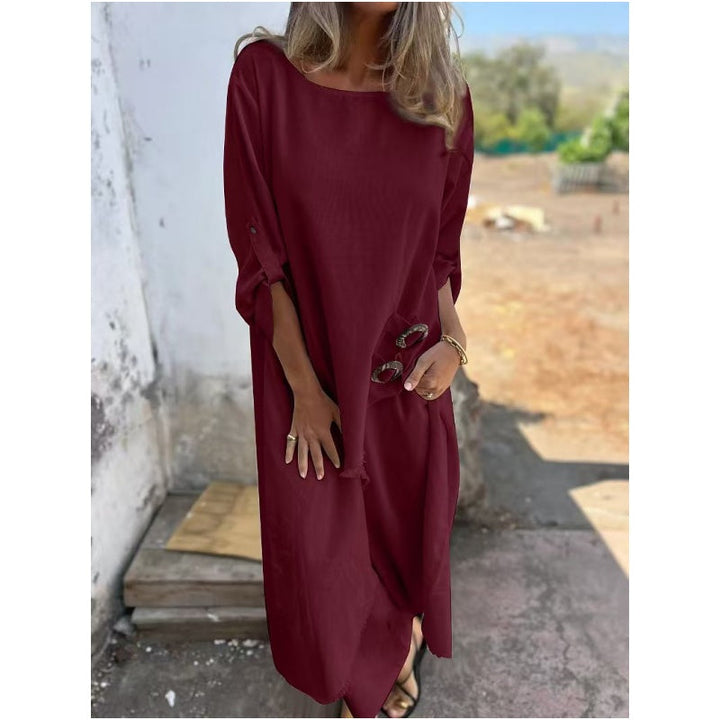 Anya™ | Metal Button Loose Robe Set
